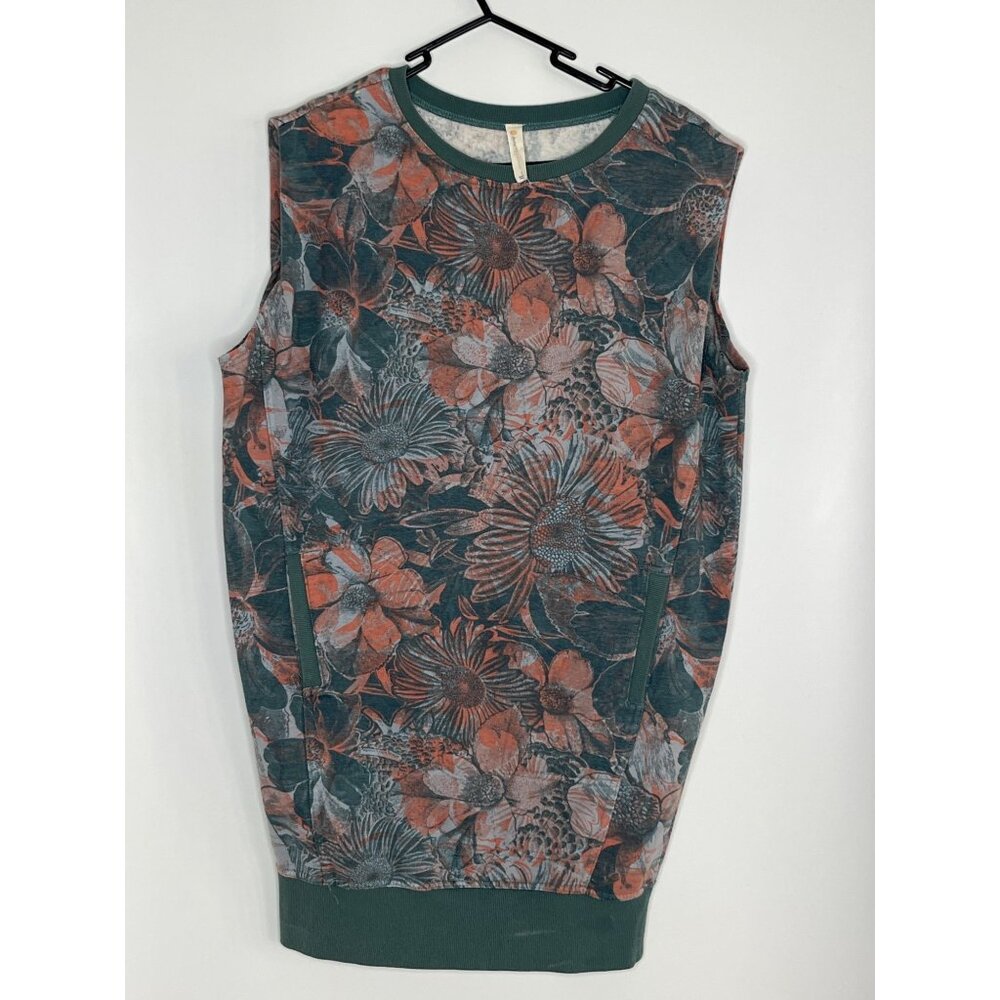 Daily Practice ANthropologie Dory Floral Tunic Dress Size Small Cotton Blend